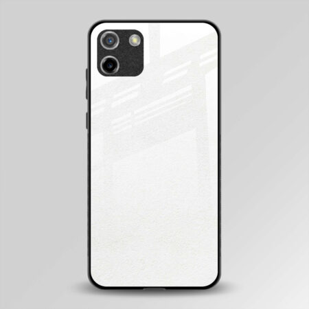 Refined Couture | Just White, Premium Glassback Case