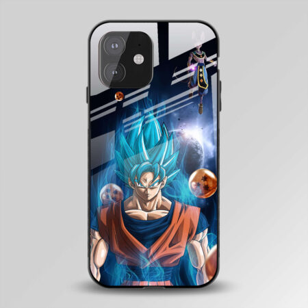 Anime Odyssey | Goku Fire, Premium Glassback Mobile Case