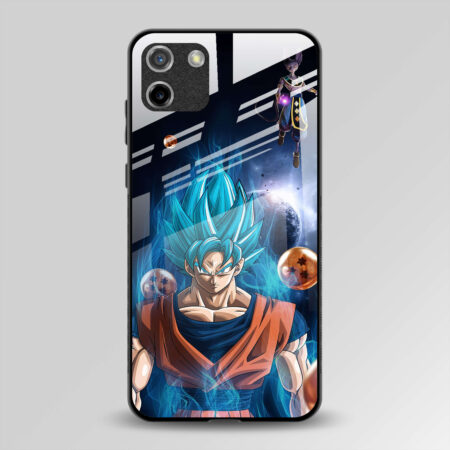 Anime Odyssey | Goku Fire, Premium Glassback Mobile Case