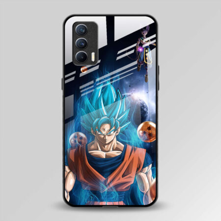 Anime Odyssey | Goku Fire, Premium Glassback Mobile Case