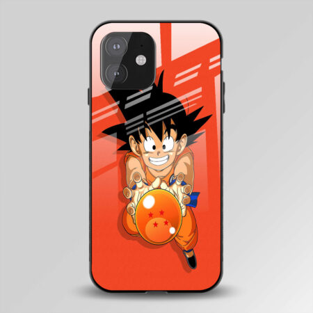 Anime Odyssey | Young Goku, Premium Glassback Mobile Case