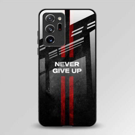 Street Funk | Never Give Up, Premium Glassback Mobile Case