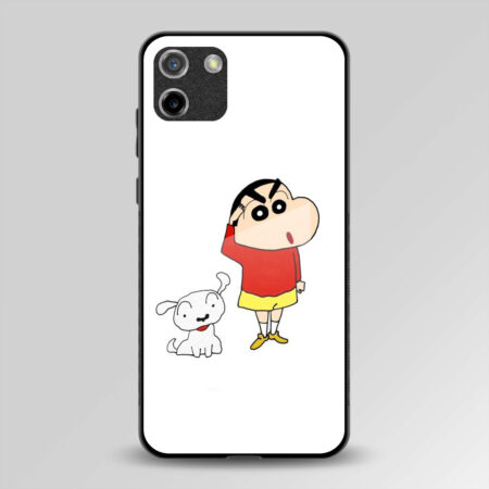 Anime Odyssey | Schinchan, Premium Glassback Mobile Case