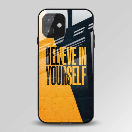 Street Funk | Believe in Yourself, Premium Glassback Mobile Case